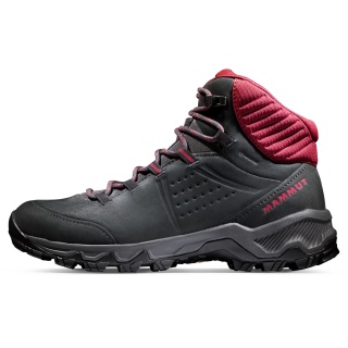 Mammut Wanderschuhe Nova Mid IV GTX (All-Terrain, Nubukleder, wasserdicht) schwarz/rot Damen